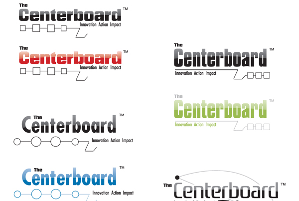 The Centerboard Logo Concepts